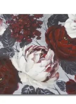 Mauro Ferretti Pictura Pe Panza Alb/Floare Rosa Black Cm 120X3,7X60