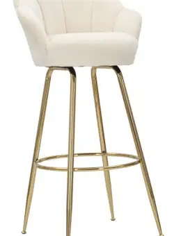 Mauro Ferretti Scaun de bar VIENNA CREAM CM 55X53X110