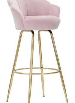 Mauro Ferretti Scaun de bar VIENNA ROZ CM 55X53X110