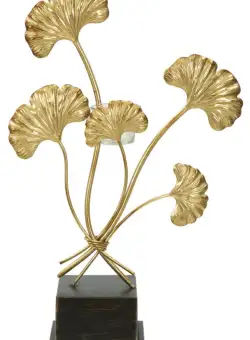 Mauro Ferretti SUPORT LUMANARE GLAM IRIS CM 29X12,5X44