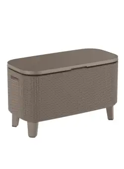 Mini bar gradina ratan cappuccino Keter Bevy Cool Bar