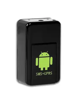 Mini GPS Tracker Techstar® GF-08, Localizare GPS, Microfon, MicroSD, SIM GPRS si MMS, Negru