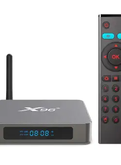 Mini PC Tv Box Techstar® X96 X6, Procesor RK3566, Android 11, UHD 8K, 3D, 8GB RAM LPDDR4, 64GB ROM, WiFi 5G, Bluetooth, Gigabit, Telecomanda