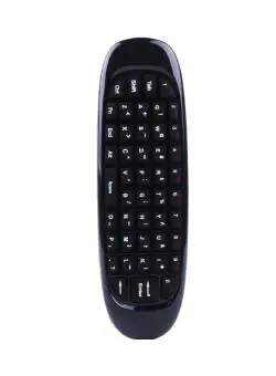 Mini tastatura inteligenta cu Air Mouse, Wifi, Gyroscope 3 axe, negru