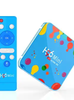 MiniPC TV Box Techstar® H96 Mini H6 4GB RAM + 128GB , 6K Ultra HD, HDR, Android 9, WiFi DualBand, USB 3.0, Bluetooth