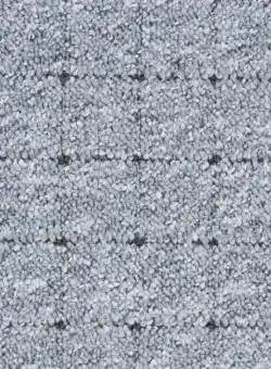 Mocheta SQUARE 73, latime rola 4 m, fir buclat, gri albastrui