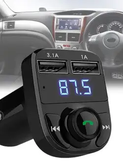 Modulator auto C12, 7 functii, bricheta USB