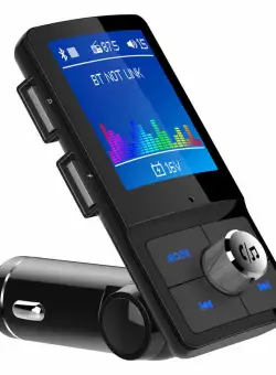 Modulator FM Transmitator Auto Techstar® BC45 Bluetooth 4.2 Dual USB Voice Assistant MicroSD