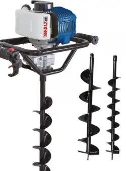 Motoburghiu cu 3 burghie EB1700 Scheppach 5904702904, 1.77 Cp, O100-200 mm