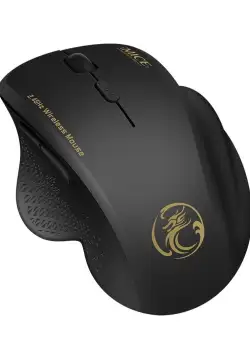 Mouse Gaming Techstar® iMice, Wireless, 1600 DPI, Ergonomic, 6 Butoane, USB