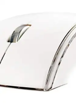 Mouse Wireless Pliabil M2 Alb 2.4G Optic USB Receiver Pentru Laptop PC