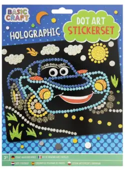 Mozaic cu autocolante Masinuta Grafix