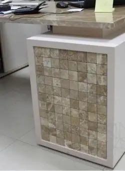 Mozaic Marmura Light Emperador Polisata, 4.8 x 4.8 cm