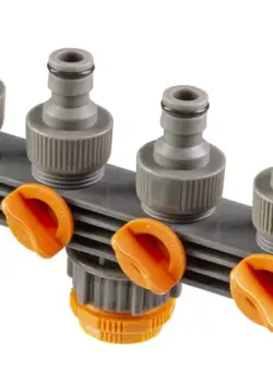 Mufa conector furtun 4 cai cu stop 1 2-3 4 TG TopGarden