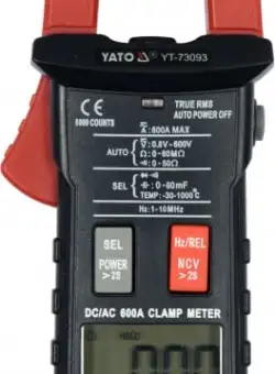 Multimetru digital stil clema YATO clampmetru 0-600V 0-600A