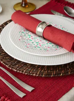 Napron de hartie - decor de Craciun - 21,5 cm - 15 buc pachet