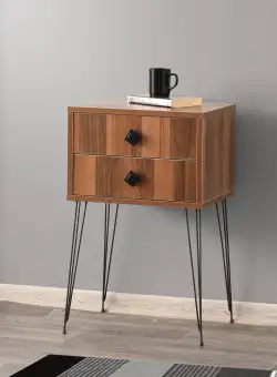 Noptiera Melinos, Natural, 45x70x35 cm