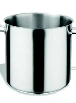 Oala adanca inox fara capac Pujadas 50 L 40 x 40 cm