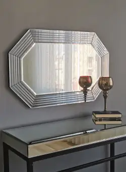 Oglindă A311Y, Argint, 3x60x100 cm