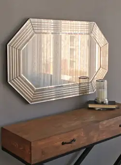 Oglindă A313Y, Bronz, 3x60x100 cm