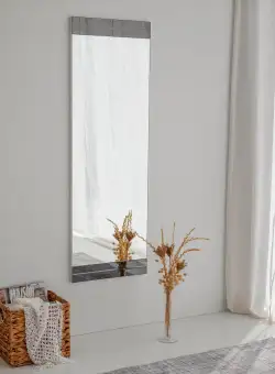 Oglindă A350, Alb, 3x120x40 cm