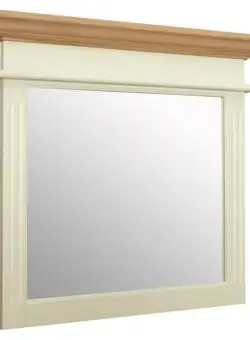 Oglinda De Perete Cremona Natur Si Crem, 82.5 Cm