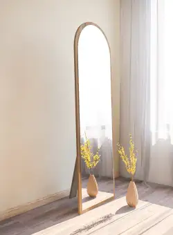 Oglindă Emma - Walnut, Nuc, 2x160x50 cm