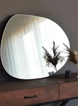 Oglindă Gusto Ayna A340, Negru, 2x55x75 cm