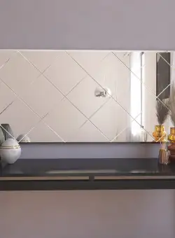 Oglindă Mofo - White, Alb, 2x60x120 cm