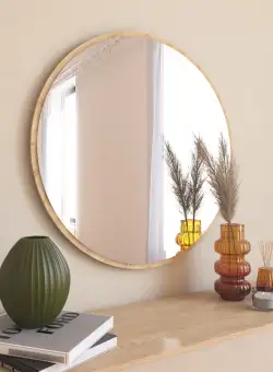 Oglindă Ozze - Natural, Natural, 2x60x60 cm