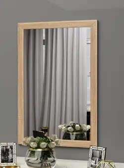 Oglindă Sesso - Natural, Natural, 2x75x50 cm