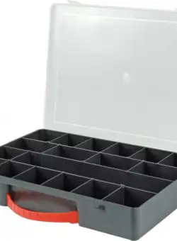 Organizator scule mici VOREL 18 spatii 350x250x55mm plastic