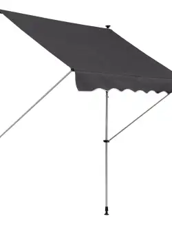 Outsunny Copertina cu Manivela, Cadru Telescopic si Unghi Reglabil | AOSOM RO