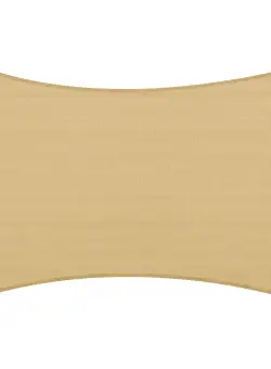 Outsunny Cort Parasolar Dreptunghiular din PE Protecție UV Culoare Nisip pentru Evenimente 4x6m | Aosom Romania