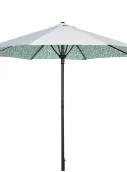 Outsunny Parasolar pentru Grădină, Umbrelă de Masă Exterior, Protecție Solară cu 8 Spite, Verde | Aosom Romania
