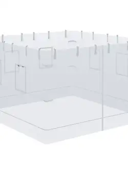 Outsunny Set 4 Plase Anti-Tantari pentru Pavilion Curte cu 6 Ferestre 1 Ușă Protecție Insecte | Aosom Romania