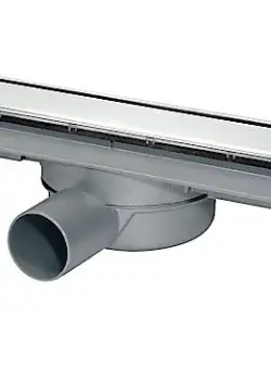 Pachet rigola de dus Kessel Linearis Compact 85cm cu capac inox faiantabil