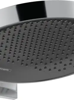 Palarie de dus Hansgrohe Rainfinity 360 1 jet cu placa de conectare la perete crom