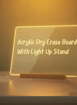 Panou de lumina LED acrilic, transparent