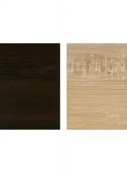 Pantofar ALMA, 2 usi, 4 rafturi, corp sonoma inchis, fronturi sonoma deschis, 80x40x103 cm