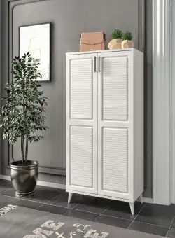 Pantofar Dali, Alb, 37x153x70 cm