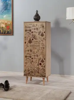 Pantofar Filinta v2, Stejar Sonoma, 50x135x38 cm