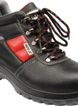 Pantofi de protectie YATO TOLU piele 200J negru S3