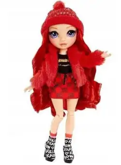 Papusa - Ruby Anderson, Rainbow High, Plastic, 4+ ani, 28 cm, Multicolor