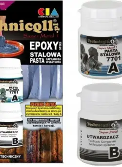 Pasta Metal/Otel Bicomponenta A+B, 100g