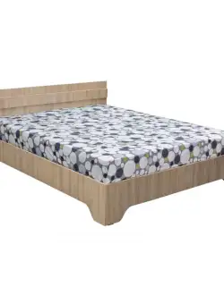 Pat ALMA cu picioare, 140x200 cm, sonoma deschis