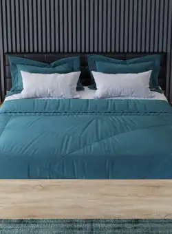 Pat Dormitor Tapitat Wenge Sonoma 180x200