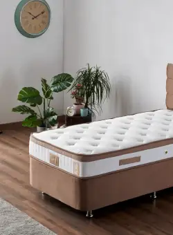 Pat Latte TS maro deschis 90x200 cm