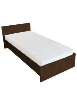 Pat Remi, 200 x 90 cm, saltea spuma inclusa, Wenge