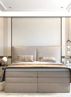 Pat tapitat boxspring Madden 140x200 cm